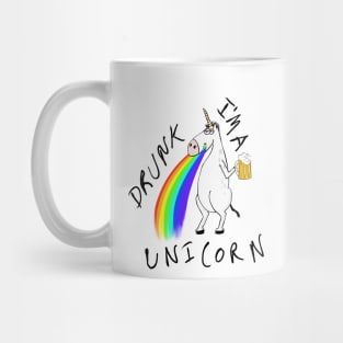 I'm A Drunk Unicorn Mug